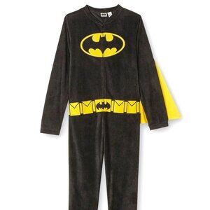 Batman Men's Black Suit Sleeper Pijamas Sz.L